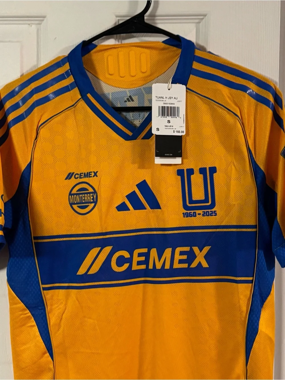New Adidas Tigres UANL 2025/2026 home jersey